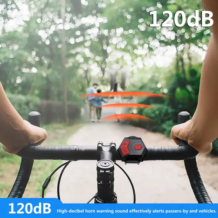 Klaxon de vélo électrique puissant 120dB