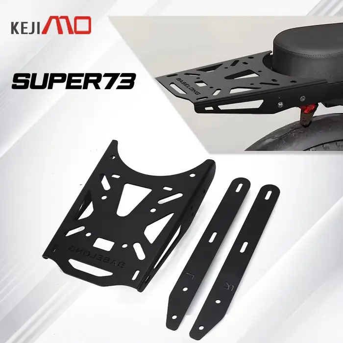 Porte-bagages arrière en aluminium pour vélo électrique Super 73 S/Z