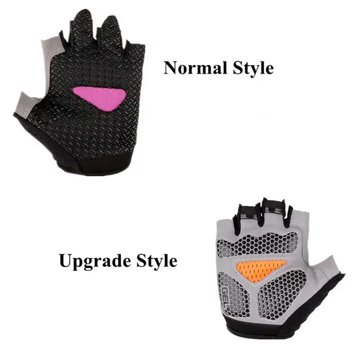 Gants de cyclisme demi-doigt pour hommes et femmes