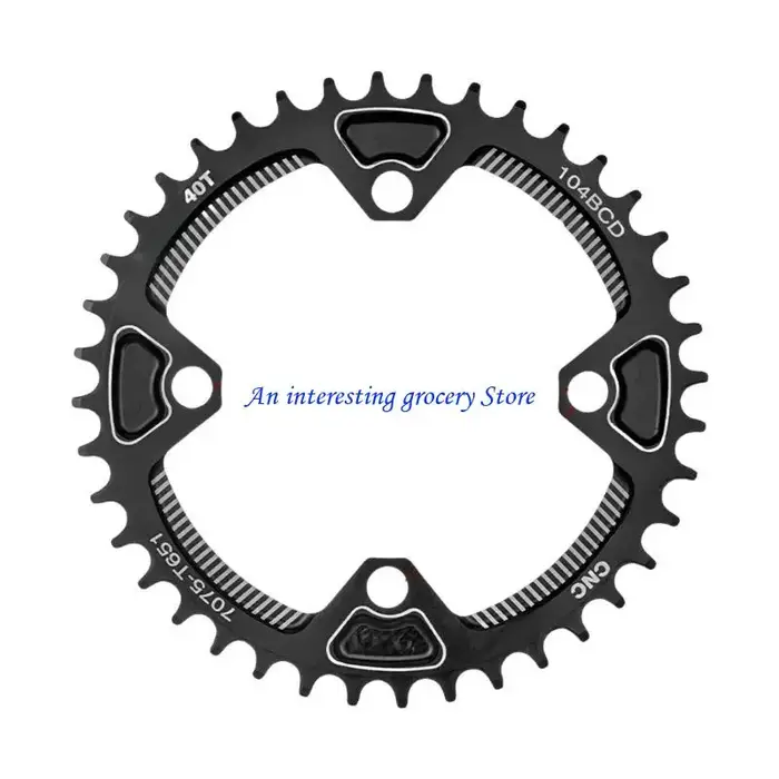 652d Bicycles Crankset Tooth 104BCD Wheel pour les vélos route, les vélos montagne