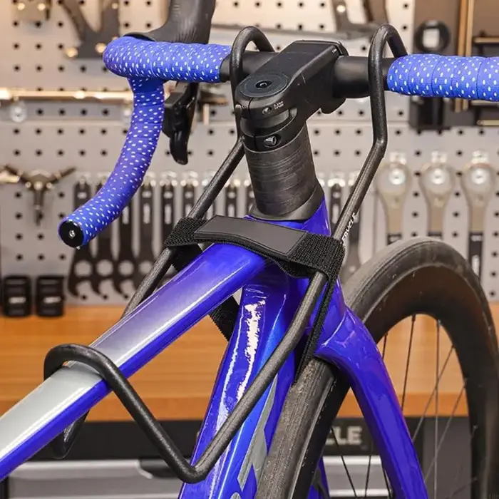 Stabilisateur guidon vélo, Support d'entretien, supports fixation guidon vélo, Support retenue Porta