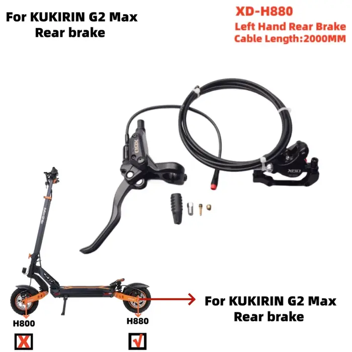 Frein de scooter électrique KUKIRIN 2PIN pour KUKIRIN G2