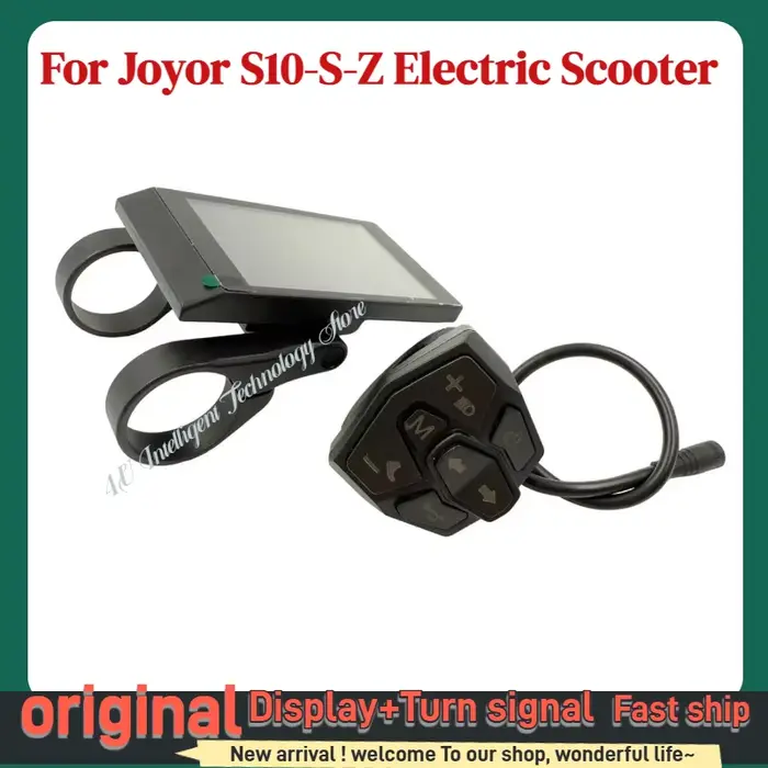 Écran d'affichage du tableau de bord d'origine pour trottinette électrique JOYOR S10 S-Z avec clignotants