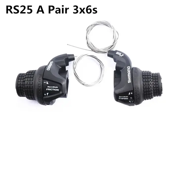 Véritable Shimano SL-RS25 Revoshift poignée vélo torsion manettes de vitesse 3/6/7/18/21 vitesses To