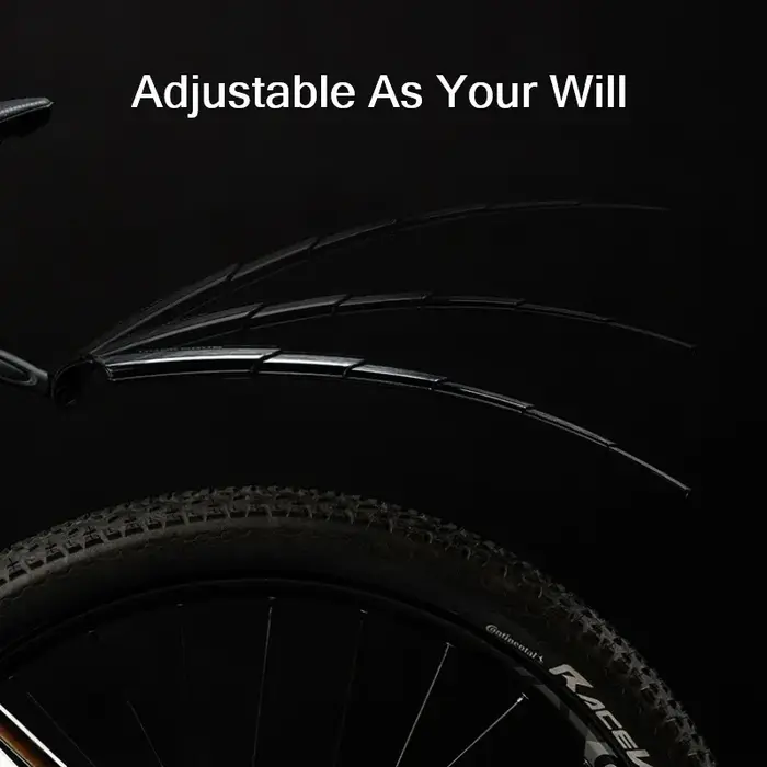 ROCKBROS – ensemble de garde-boue de vélo rétractables et réglables