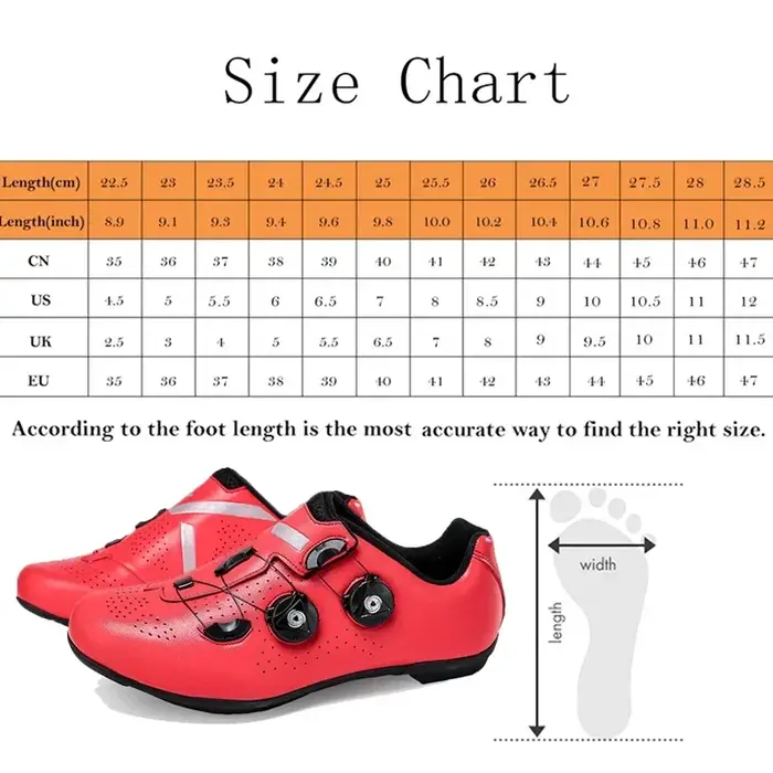 Hommes auto-verrouillage vitesse vélo vtt baskets course