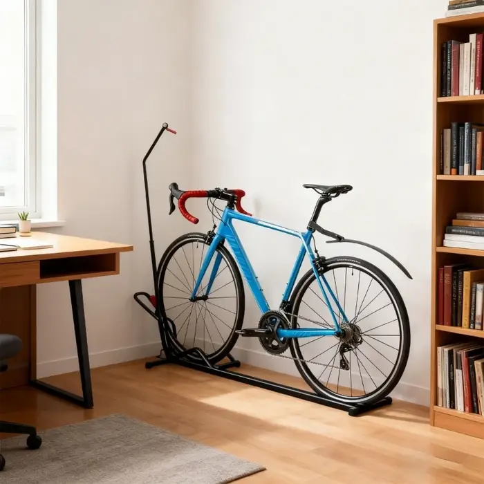 Porte-vélos Vertical avec Structure verrouillage par Insertion, en aluminium imperméable pour vélos 