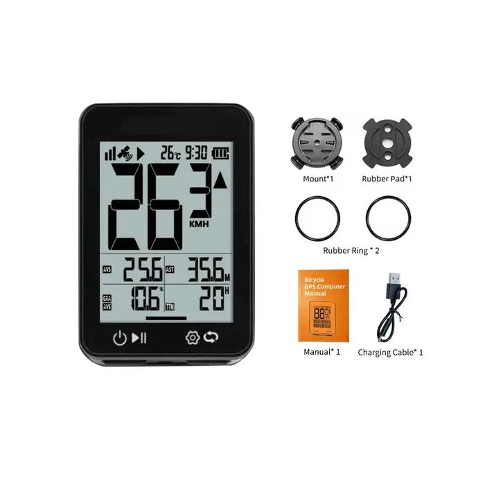 Ordinateur de vélo GPS sans fil