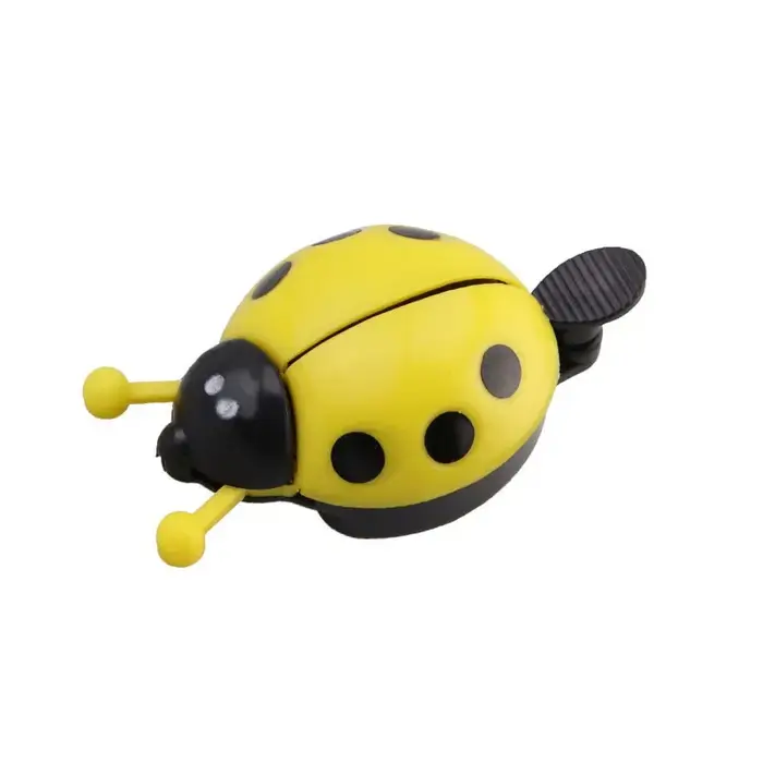 1PC vélo petite cloche dessin animé coccinelle cloches de cyclisme pour beaux enfants filles