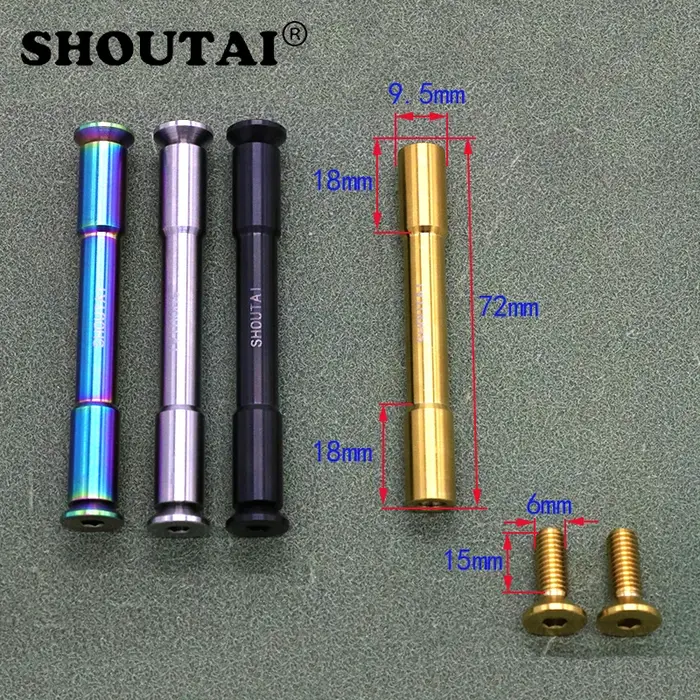 Kit de vis de pivot de fourche arrière pour vélo Brompton SHOUTAI