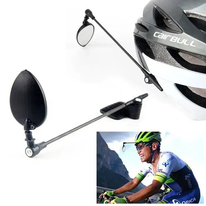 Rétroviseur de casque de vélo réglable à 360 degrés, grand Angle léger, rétroviseur de vélo, accesso