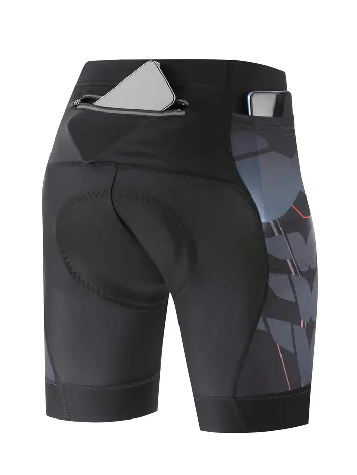 Shorts de cyclisme pour hommes avec rembourrage 3D