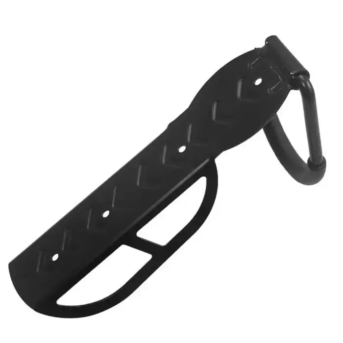 1 pièce de support mural robuste en acier pour vélo avec matériel d'installation, idéal pour le stockage de vélos à domicile ou dans un garage.