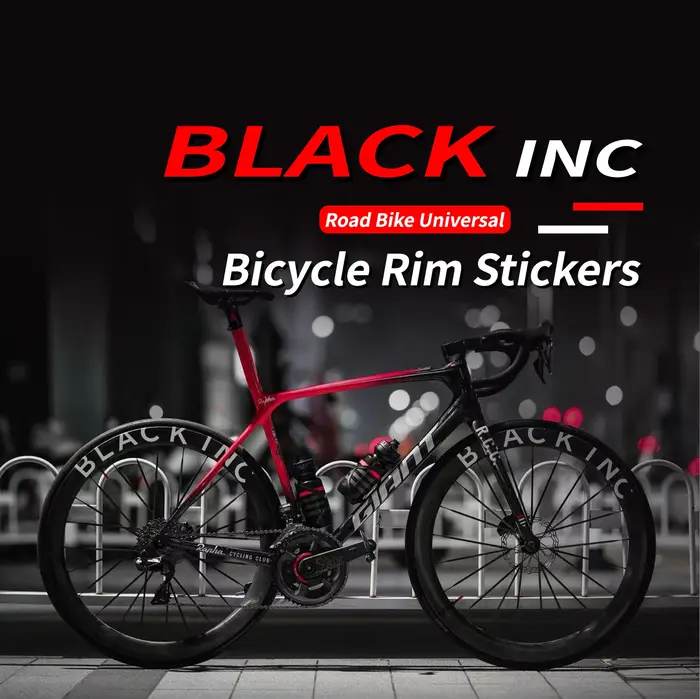 Autocollants pour roues de vélo - Design arc-en-ciel