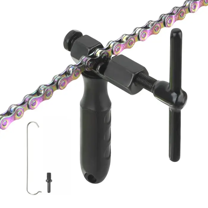 Coupe-chaîne de vélo avec crochet de chaîne et goupille de remplacement