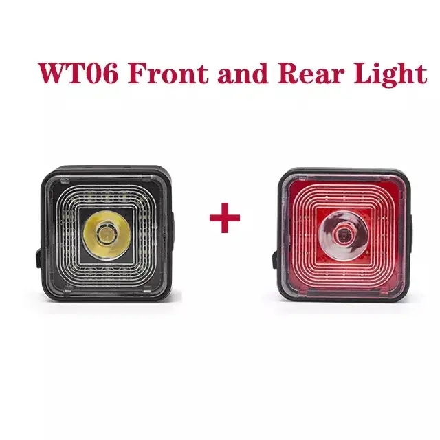 Feu stop de vélo intelligent feu arrière 120 Lumen IP66 étanche phare et feu