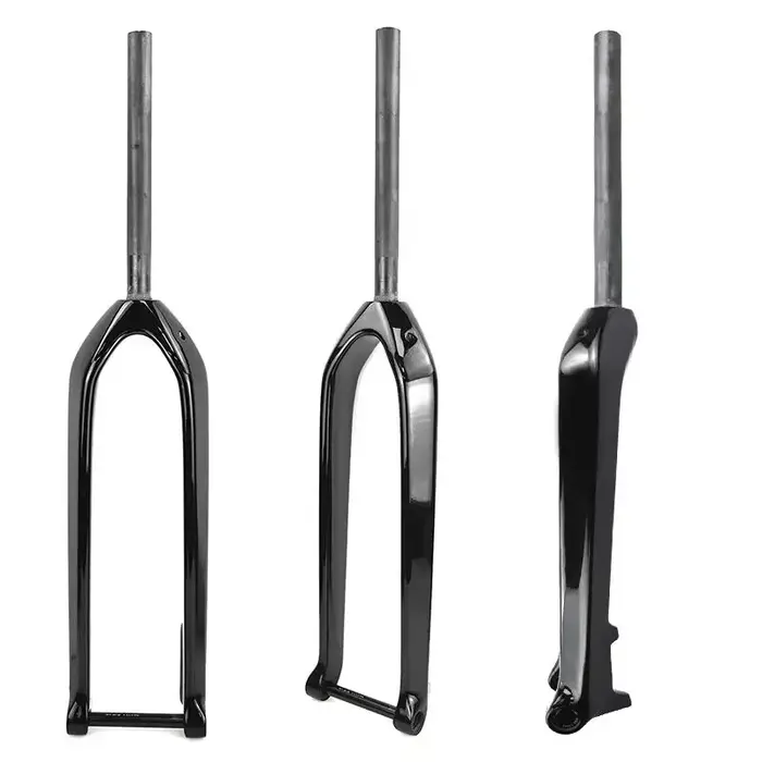Fourche de vélo VTT FCFB à axe traversant Boost 15*110mm entièrement en fibre de carbone
