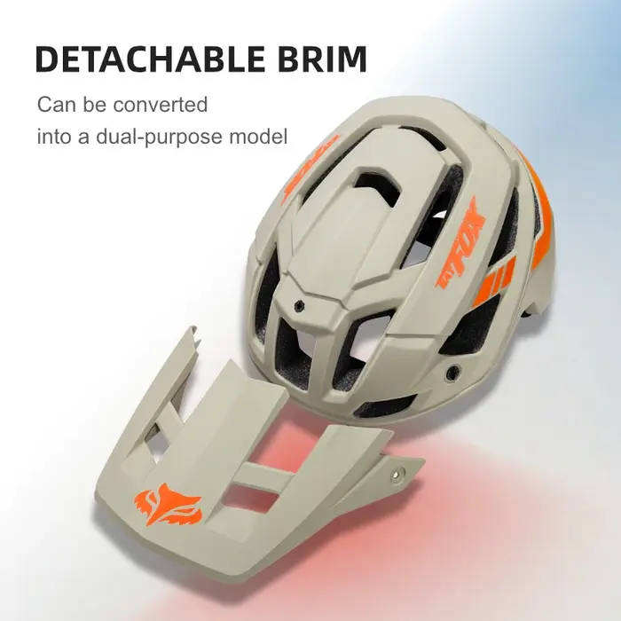 BATFOX casque de cyclisme tout-terrain Durable léger Ventilation confortable hommes femmes ajustement réglable