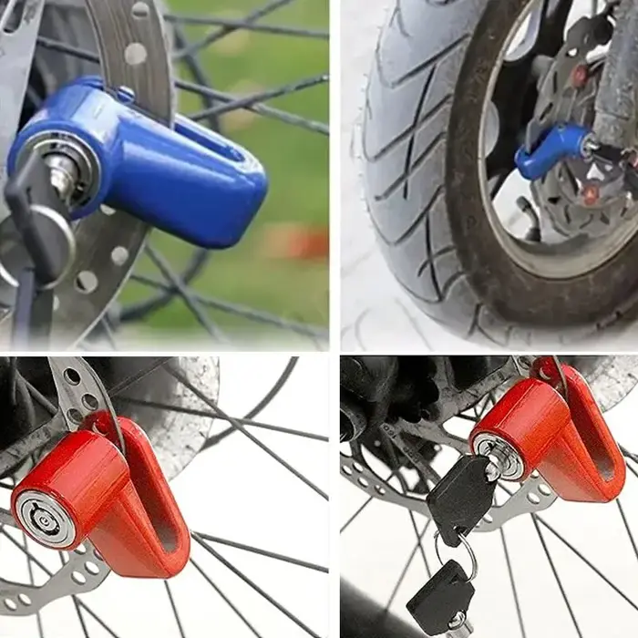 Verrou de frein à disque antivol pour moto et vélo