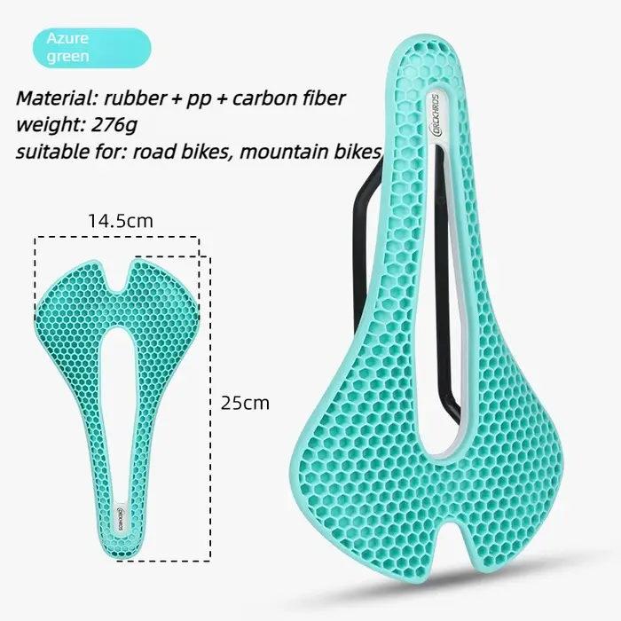 Selle de vélo en nid d'abeille imprimée en 3D