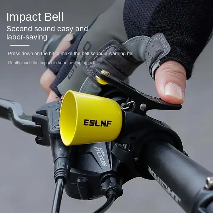 Mini cloche rétro en laiton pour vélo de route et VTT