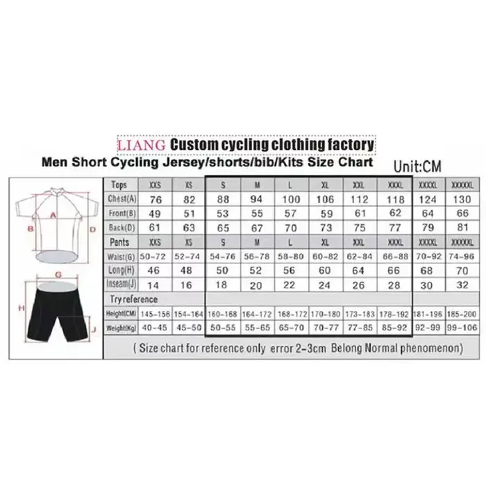 Ensemble de maillot de cyclisme Lidl Team 2026 pour hommes