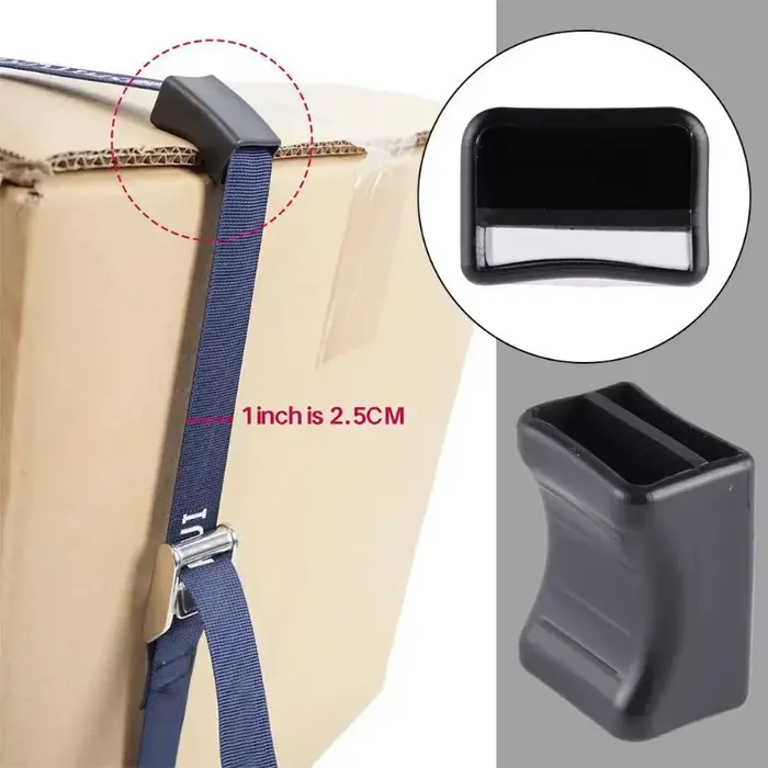 Sangles d'adaptation pour porte-vélos de toit avec coussin de protection pour cadre de vélo et anneau en acier