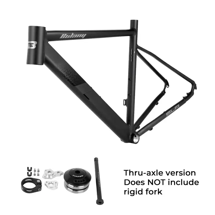 BOLANY cadre de vélo de route câble interne routage frein à disque Compatible 10x135mm cadre de vélo