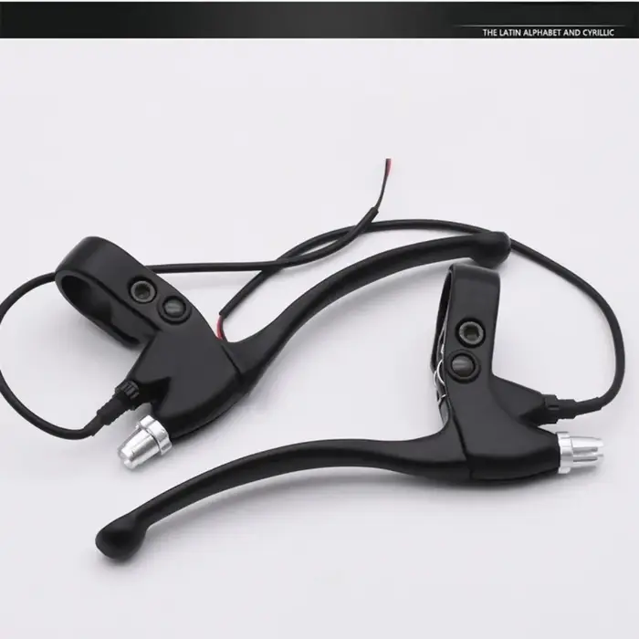 1 paire de leviers de frein arrière pour vélo électrique