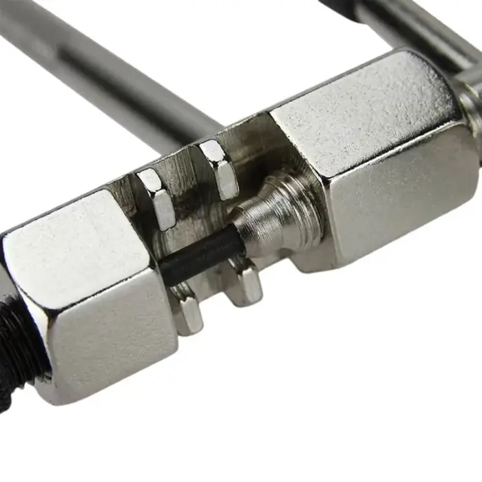 Dissolvant de disjoncteur de compression de chaîne de vélo en acier inoxydable