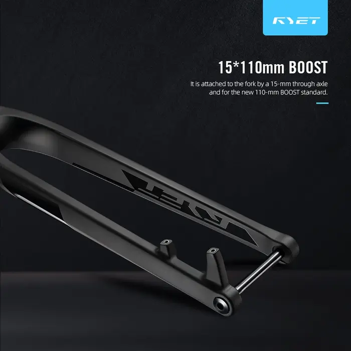 RYET – fourche rigide ultralégère en carbone pour vtt