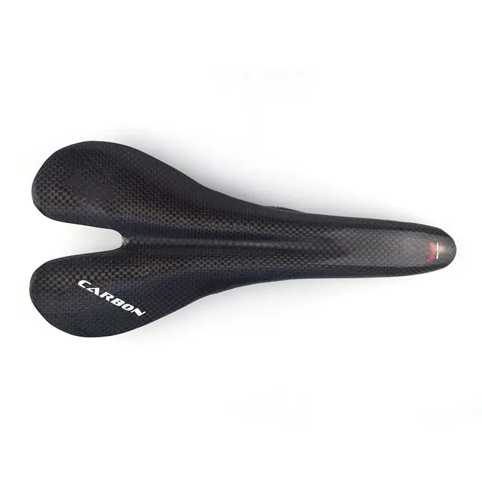 Wildside selle de vélo entièrement en carbone 3K 108g ovale 7x9mm 275x124mm pour route vtt gravier s