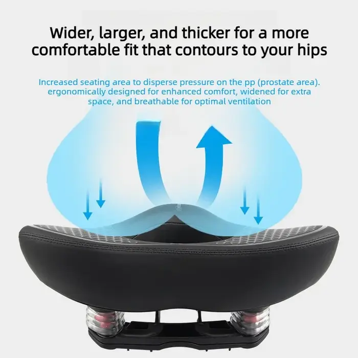 Selle de vélo ergonomique