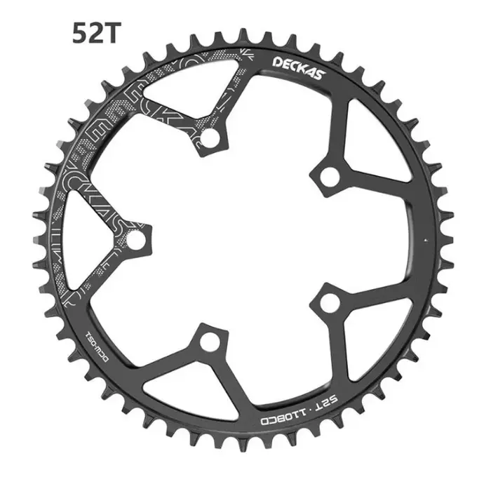 Plateau de pédalier de vélo de route Deckas 110BCD 110/5 griffes Narrow Wide 36T-58T pour manivelle Shimano SR -