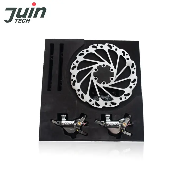 Juin Tech M1 vtt XC vélo E-BIKE hybride hydraulique VTT frein à disque double piston avec rotor 160mm E