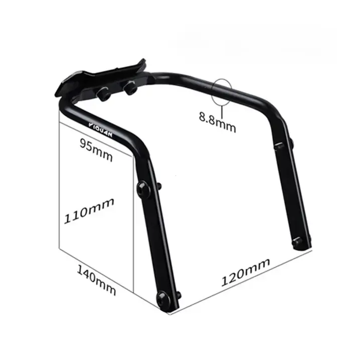 Support d'extension de selle de vélo en alliage d'aluminium