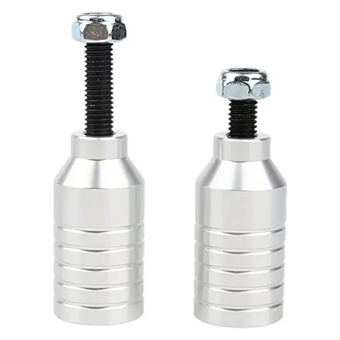 Chevilles de Scooter colorées en alliage d'aluminium, 2 pièces, accessoires professionnels de cyclis