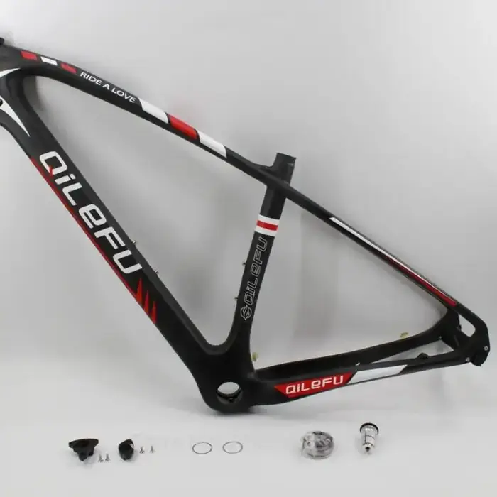 Cadre de vélo de montagne entièrement en fibre de carbone 256