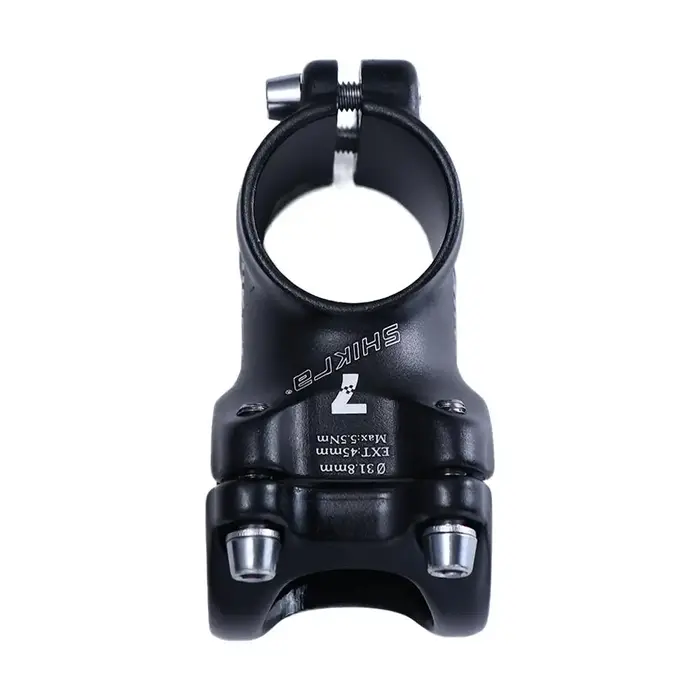 Potence de vélo en alliage d'aluminium de 45/55/65/70/80/90/100/110 mm, longueur 31,8 mm, inclinaiso