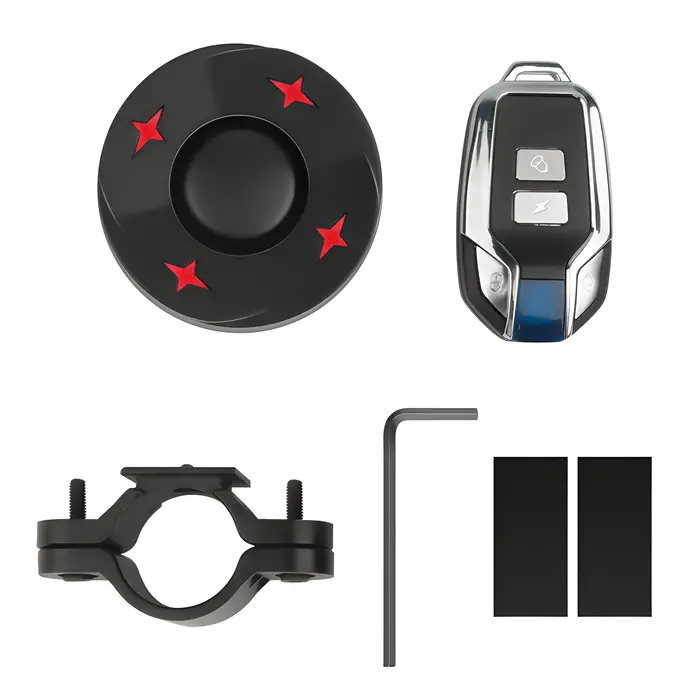 Alarme de vélo sans fil, étanche, antivol, charge USB, protection de sécurité pour moto électrique,