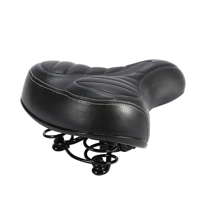 Confort large grand vélo de route de montagne sport coussin souple siège de selle