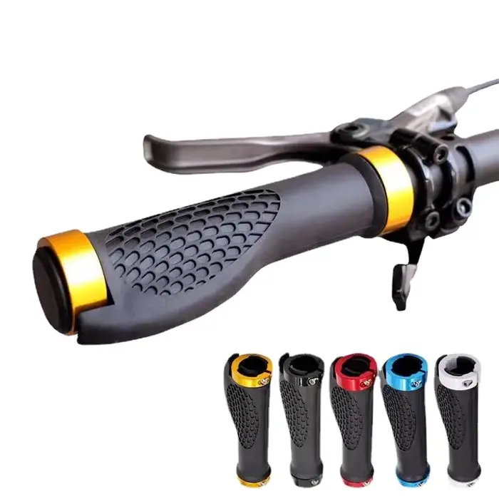 Poignées de guidon de vélo antidérapantes en Silicone