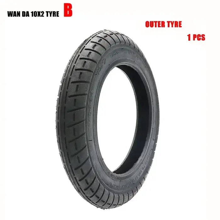 Roues de Scooter électrique 10x2 10 pouces