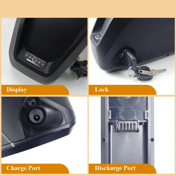 Hailong-Batterie de vélo électrique à 5 broches