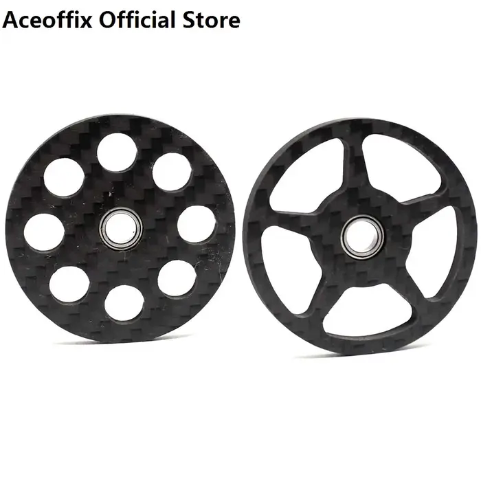Aceoffix-Carbon Easy Wheels pour Brompton 3SIXTY