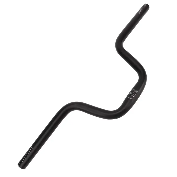 Guidon de vélo de route pliant en alliage d'aluminium extra long
