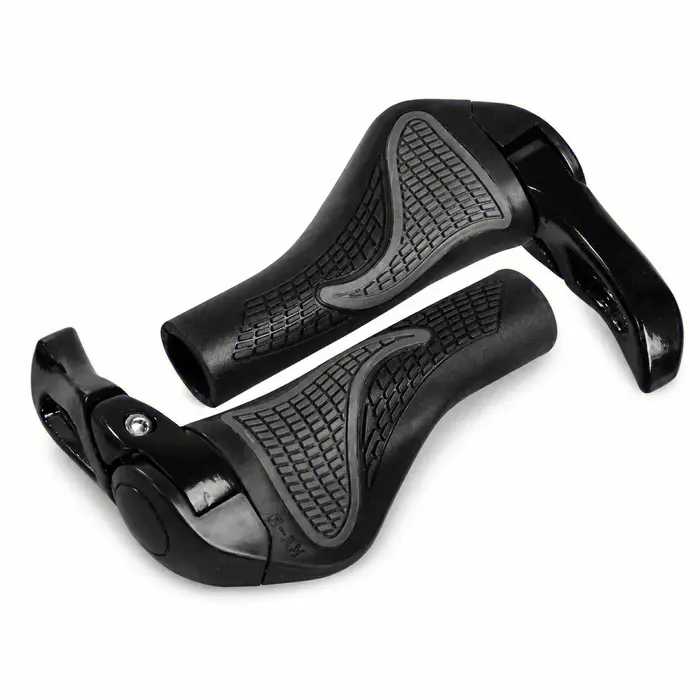 Poignées de guidon de vélo de montagne anti-choc et anti-poussière