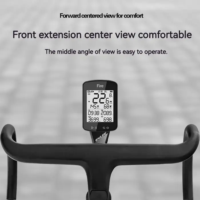 Support de guidon courbé en fibre de carbone pour vélo de route