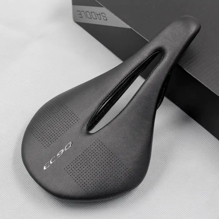 EC90 selle en carbone vtt/vélo de route selle en cuir Super léger coussins en carbone 7x9mm vélo de 