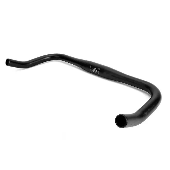 Guidon de vélo 25.4/31.8x370/390/400mm en alliage d'aluminium, type Bullhorn, pour vélo de route/vTT